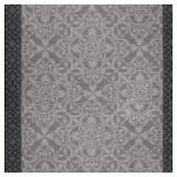 Derbent Grey 2 ft. 2 in. Stair Runner Length
