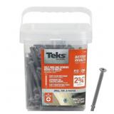 12x2-3/4in. Zinc Flat-Head Screws (200-Pack)