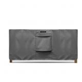 48x13x28 Grey Patio Coffee Table/Ottoman Cover