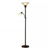 71in Oil Rubbed Bronze Torchiere Floor Lamp