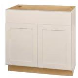 $249 Avondale 36x21x34.5 Shaker Sink Cabinet White