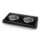 2-Burner 12 in. Hot Plate with Temp Controls