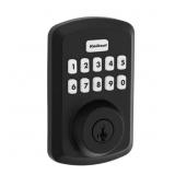 Kwikset Powerbolt 250 Keypad Matte Black Lock