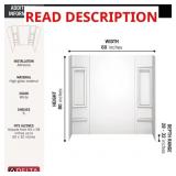 $289 Galiant 60x80 Composite Bathtub Surrounds