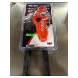 1 Lot of (1) Ridgid Ptec Plastic Drain Pipe Cutter