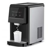 $489 Ice Maker 62 lbs/24h, Self-Cleaning
