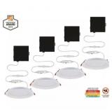 $109 Slim Baffle 4 in. Selectable LED Kit (4-Pack)