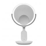 $160 8"x8" Round LED Mirror with Wireless Charger