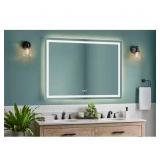 $184 Glacier Bay 48x36 Anti-Fog LED Vanity Mirror