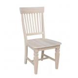 $173 Unfinished Wood Dining Chair, Set of 2