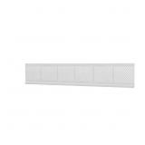 3 ft White Vinyl Micro-Mesh Gutter Guard