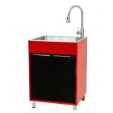 $374 24x21.2x34 in. SS Drop-In Sink Cabinet
