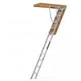 $398 7.7-10.3ft, 25x54in Telescoping Attic Ladder