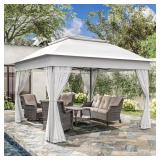 $167 11x11 ft White Pop-Up Gazebo w/ Netting $167 11x11 ft White Pop-Up Gazebo w/ Netting