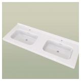 $486 60 in. W x 22 in D Double Sink Vanity Top $486 60 in. W x 22 in D Double Sink Vanity Top