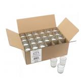 White Unscented Glass Votive Candles (48) White Unscented Glass Votive Candles (48)