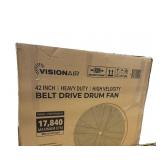 42in Heavy Duty High Velocity Belt Drive Drum Fan 42in Heavy Duty High Velocity Belt Drive Drum Fan