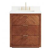 $983 Baker 30x21x34 Woodgrain Vanity Quartz Top $983 Baker 30x21x34 Woodgrain Vanity Quartz Top
