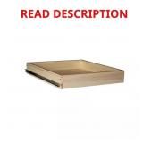 1 Lot of (2) Hampton Bay 19 in. Pull-Out Drawers f 1 Lot of (2) Hampton Bay 19 in. Pull-Out Drawers f