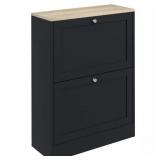 Slim Shoe Cabinet with 2 Flip Drawers Slim Shoe Cabinet with 2 Flip Drawers