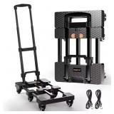 Heavy-Duty 6-Wheel Folding Hand Truck, 500 lbs Heavy-Duty 6-Wheel Folding Hand Truck, 500 lbs