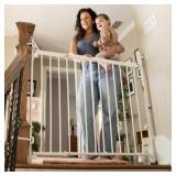 46W Pressure/Hardware Baby Gate, 32in.-48in. 46W Pressure/Hardware Baby Gate, 32in.-48in.
