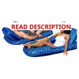 Aqua Luxury Pool Lounger, 2-Pack Aqua Luxury Pool Lounger, 2-Pack