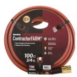 3/4 in. x 100 ft. Heavy Duty Contractor Hose 3/4 in. x 100 ft. Heavy Duty Contractor Hose
