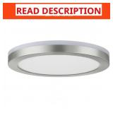 1 Lot of (6) 12 in. LED Flush Mount, RGB, CCT Sele 1 Lot of (6) 12 in. LED Flush Mount, RGB, CCT Sele