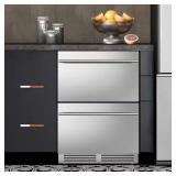 $599 24" 180-Can SS Built-in Beverage Fridge