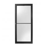 $284 36 in. x 80 in. Black Left-Hand Storm Door