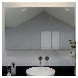 $251 48x30x5.25 Frameless Medicine Cabinet