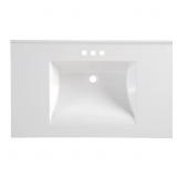 $286 37x22 Cultured Marble Vanity Top with Sink