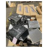 1 Lot (1) Assorted Gray Penny Round Porcelain Mosa