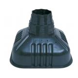 Square Foot 22x16.5x22in Plastic Footing Form