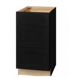 $398 Hampton Bay 18x24x34.5 Shaker Drawer Cabinet