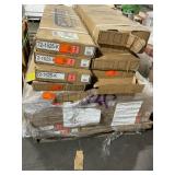 1 Lot (1 Pallet) Dark Oak/Bradbury Tread 47x12.15x