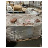1 Lot (1 Pallet) Assorted 8-in x 4-in Red Concrete