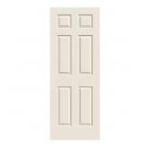 30 x 80 in. 6 Panel MDF Interior Door Slab