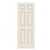 30 x 80 in. 6 Panel MDF Interior Door Slab