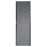 24" 6 Panel Textured Molded Slab 1 -3/8" Non Bored