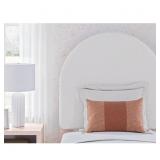 Twin Upholstered Panel Headboard