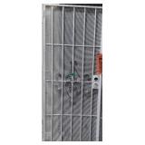 $248 36x80in White Steel Outswing Security Door