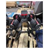 $450 Bowflex SelectTech 552 Dumbbells + Stand