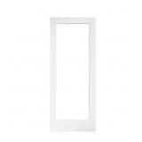 $224 30x80x1-3/8 Clear Glass 1-Lite White Door