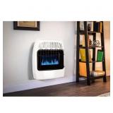 $158 20,000 BTU Blue Flame Propane Wall Heater