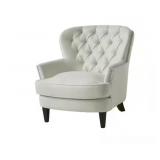 $203 Noble House Tafton Chair with Tufted Cushions