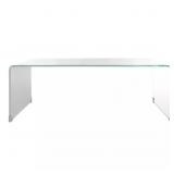 $508 Safavieh Furniture Crysta 48" Rectangle Glass