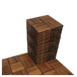 $117 12x12 Outdoor Checker Pattern Deck Tiles