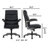 $367 La-Z-Boy Swivel Office Desk Chair, Black